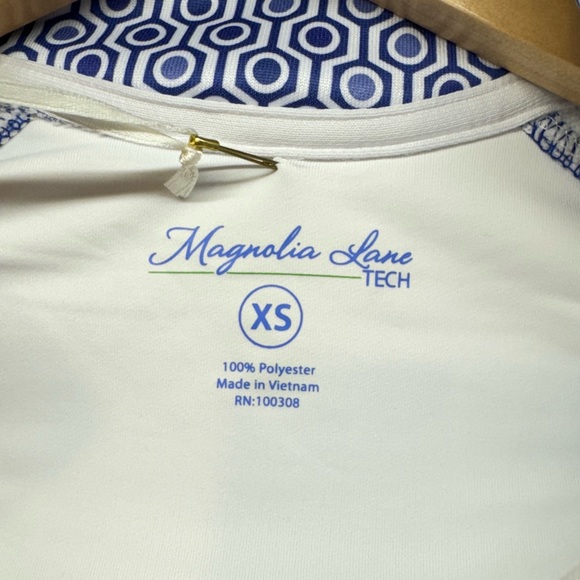 Magnolia Lane Tech Masters Augusta National Geometric Full Zip Jacket - XS (NWT) - Picture 6 of 9